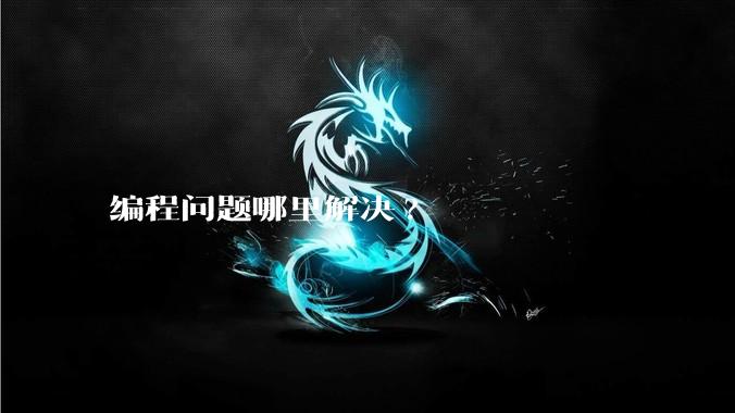 编程问题哪里解决?